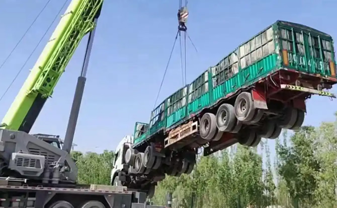 红古区道路脱困救援案例